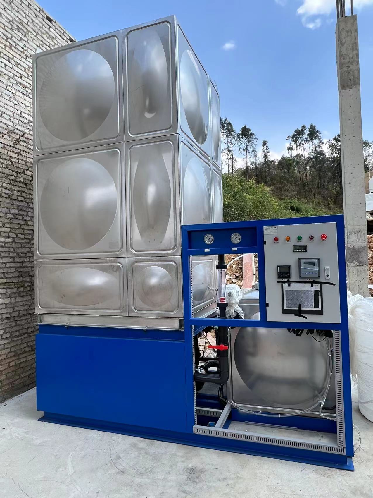 全自动浸没式一体化净水设备